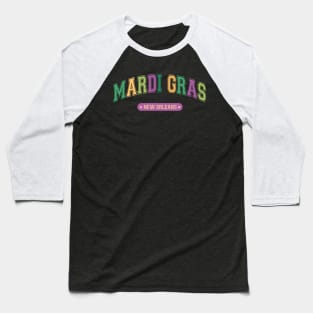 Mardi Gras New Orleans Baseball T-Shirt